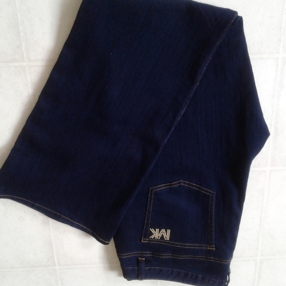 Michael Kors wide leg blue jeans - Picture 8 of 10